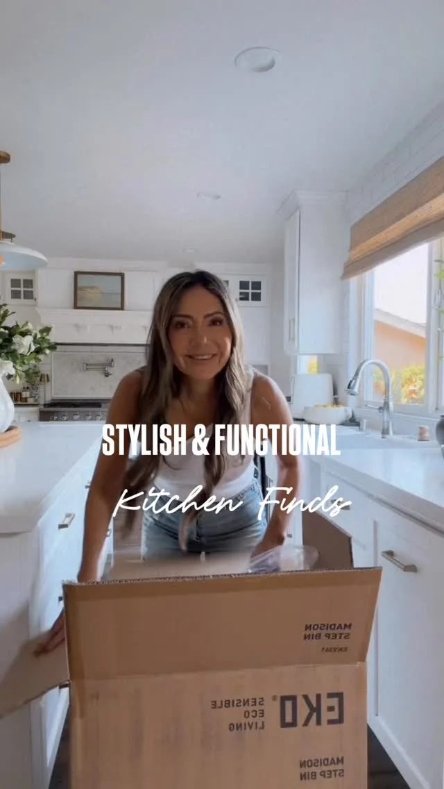 Stylish & Functional Kitchen Must-Haves 🤍

Elevate your kitchen with these 2 essentials from @eko.living - items that look as good as they work ✨ (AD)

🗑 EKO Madison Step Trash Can – Hands-free step pedal, soft-close + stay-open lid and a matte white finish that hides smudges. Practical, durable, minimal and pretty enough to leave out.

🧼 EKO Automatic Soap Dispenser – Touch-free, fast and large capacity means fewer refills. Sleek, hygienic, and effortless.  Use it in your kitchen or bath.

Functional. Beautiful. Everyday elevated.

Comment KITCHEN to get the direct links!  Use code EKO15OFF at checkout!

#EKOLiving#KitchenMustHaves #NeutralHome #ModernKitchen #CleanAesthetic WhiteKitchen FunctionalDesign