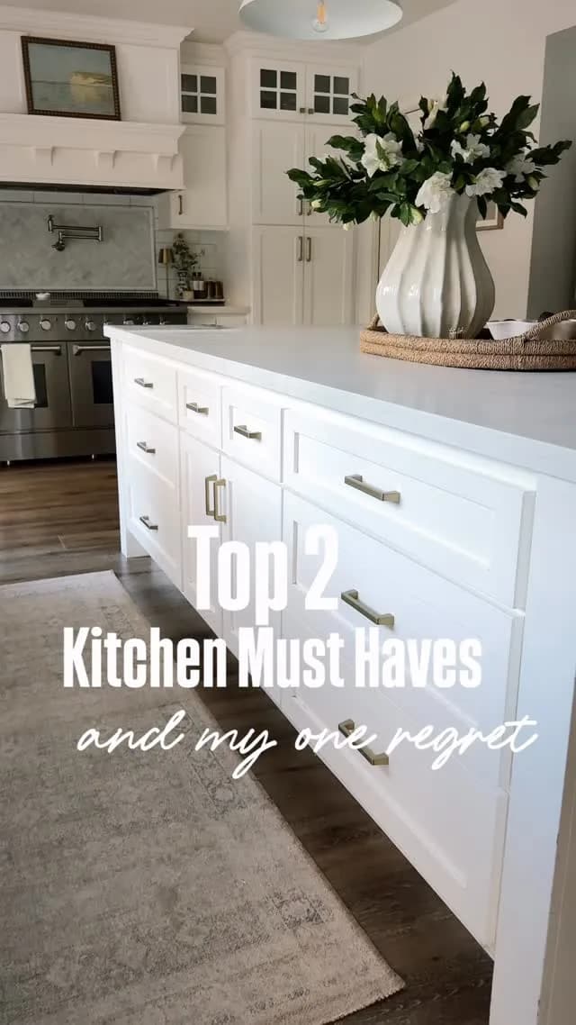 Two things I would absolutely do again in a kitchen remodel:

• More drawers over lower cabinets — easier access and so functional. If I could redo it, I’d do all drawers.
• Floor-to-ceiling cabinetry — if it’s in your budget, it instantly makes the space feel taller and more custom.

My biggest regret? Not adding white oak open shelving in the bar area. It would’ve brought in so much warmth and texture.

Do you love open shelving or prefer closed cabinets? 🤍

Comment SHOP to shop my kitchen — I’ll send the links via DM.

 #kitchenremodel
#kitcheninspo
#neutralhome
#homedesigntips
#elevatedbutonabudget