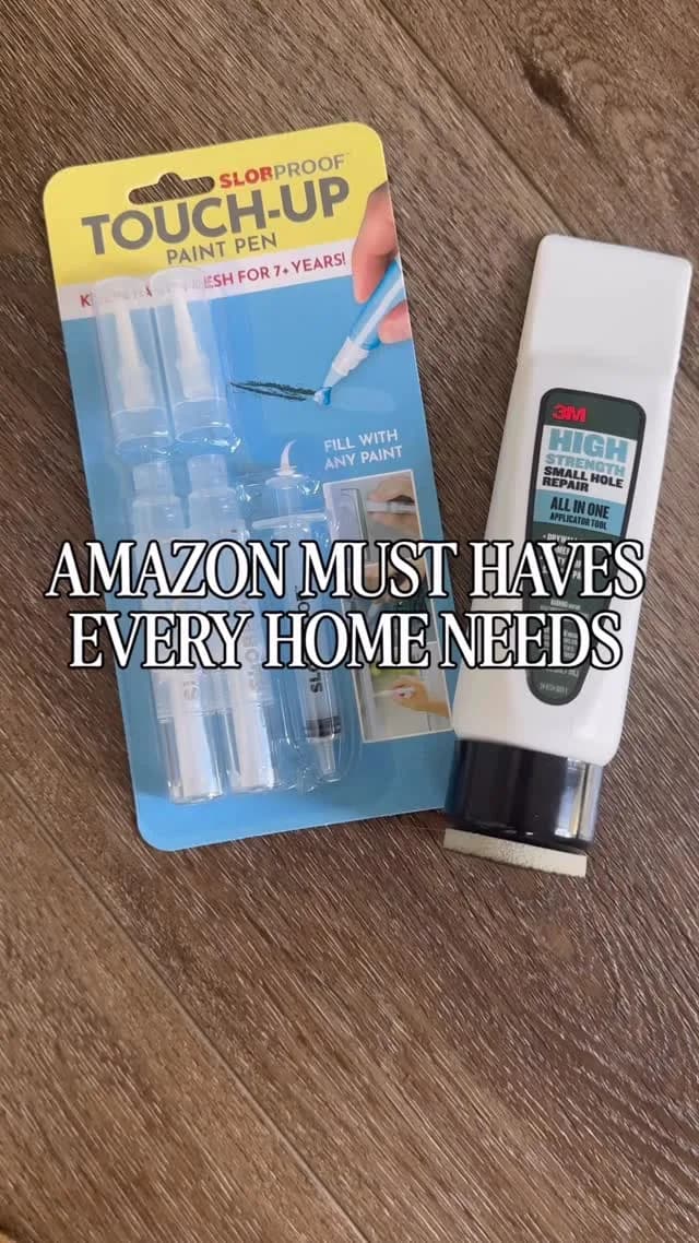 Fill nail holes in MINUTES — with almost no mess. 🙌

This 3-in-1 nail repair kit lets you fill, smooth, and sand in one step, making wall repairs 3X faster than traditional spackle 

Finish it off with this refillable touch-up paint pen and your wall looks brand new in under 3 minutes. NO MORE MESSY NAIL HOLES.

I keep my paint pen in my kitchen drawer so it’s always ready when I need it.

Perfect for homeowners and renters!

Comment SHOP to get the direct link to these 2 Amazon home gadgets.

#amazonmusthaves #homegadgets #easyfix  #easydiy #renterfriendly 

EASY DIY, AMAZON HOME, RENTER MUST HAVE